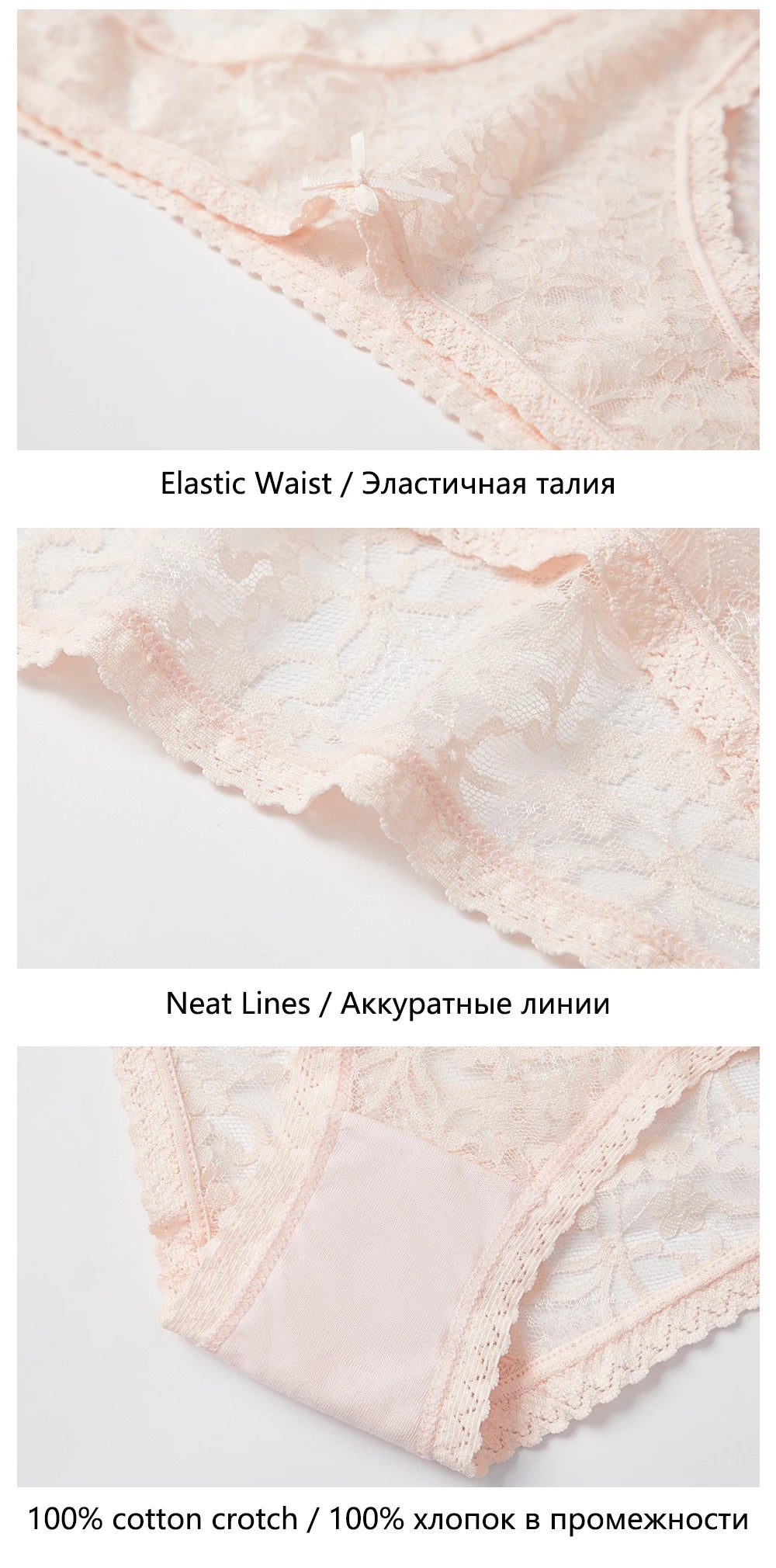 1Pcs Panties For Women Sexy Lace Transparent Female Briefs Low-rIse Underpants For Ladies Intimates Women's Underwear BANNIROU