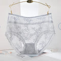 Sexy Lace Women Underwear High Waist Seamless Thin Female Panties High Elasticity Transparent Big Size for Plump Women Breifs
