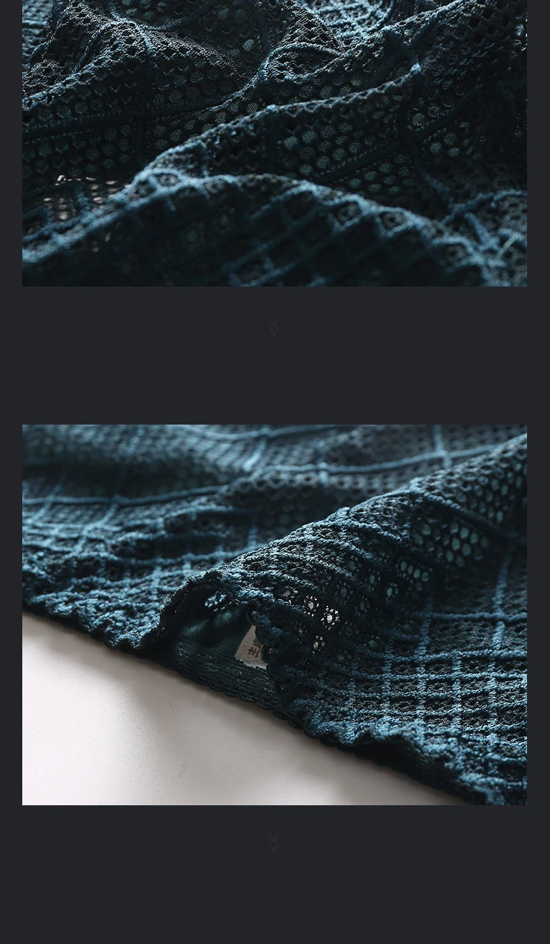 Underwear women lace sexy panties lingerie high waist  hollow transparent plus size cotton crotch briefs ladies underpants new