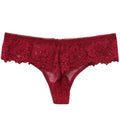 Sexy Panties For Women Underwear Lace Low-waist Solid Underpant Women's Lingerie Transparent Thong Hollow Out Female Briefs
