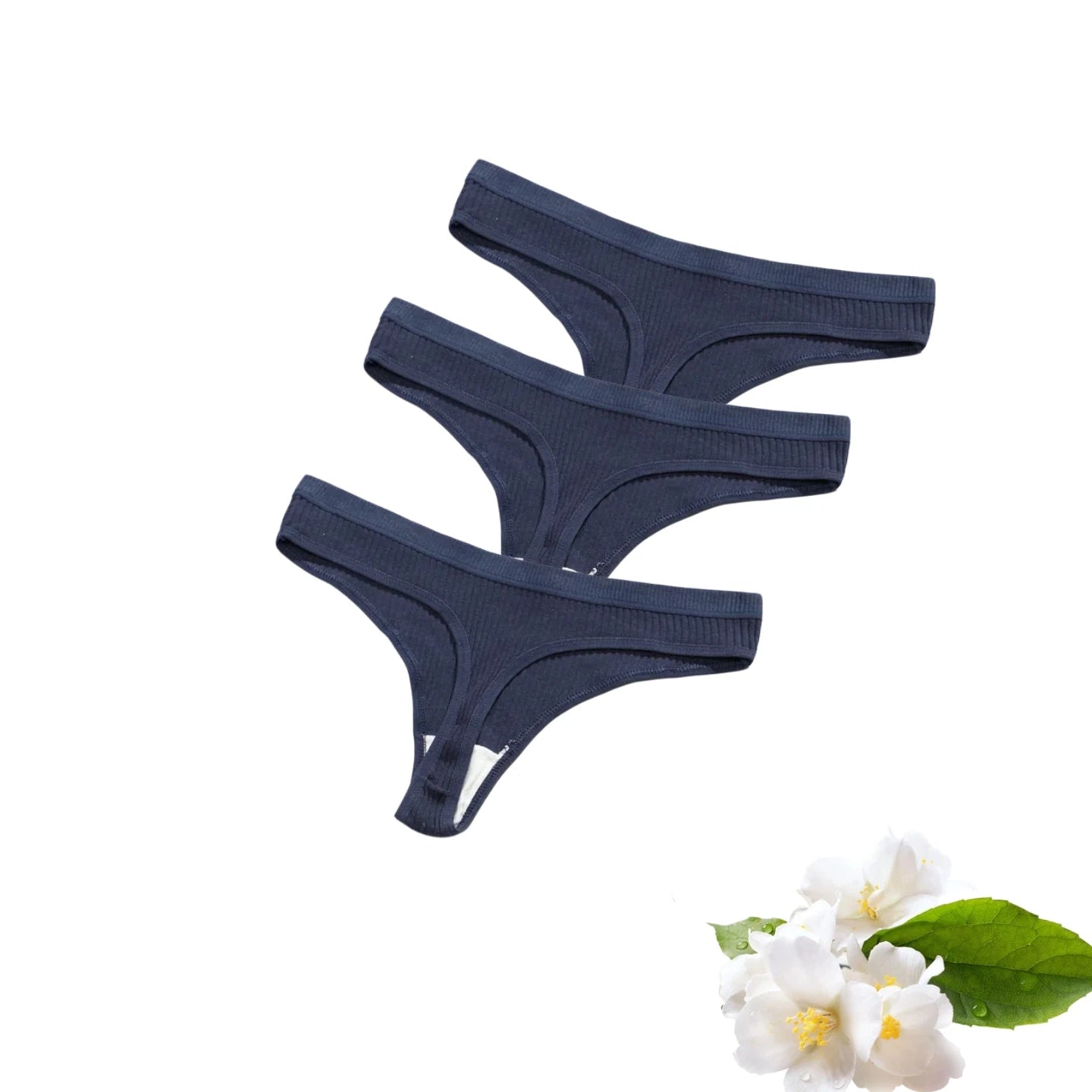 3Pcs/Lot Women's Panties Cotton Underwear Low Waist Briefs Girls Seamless Solid Color Underpant Female Sexy Tanga Thong T Back