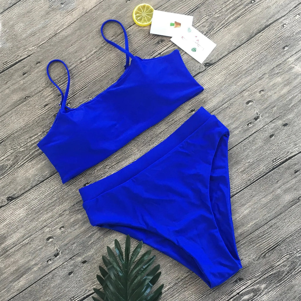 Womens Sexy Bikini Set High Waist Bikinis Bathing Suits Beach Bikini for Women Swimwear Female Push Swimsuit Bikinis