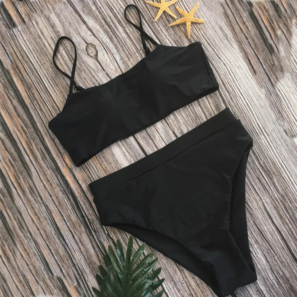 Womens Sexy Bikini Set High Waist Bikinis Bathing Suits Beach Bikini for Women Swimwear Female Push Swimsuit Bikinis