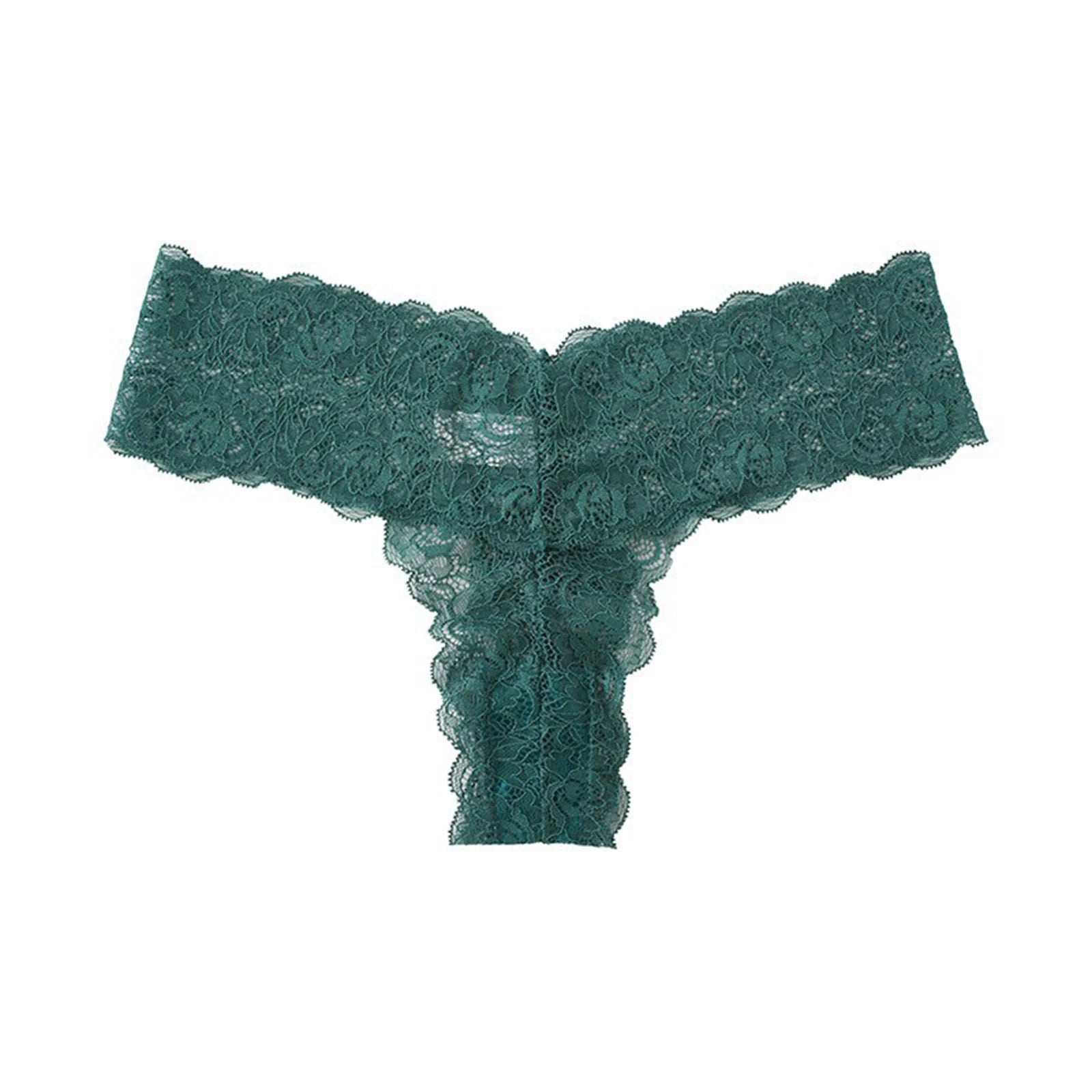 Women's Lace Thong Panties Sexy Hollow Out Breathable Seamless Women's Underwear Multiple Colors Ladies Intimate Lingerie