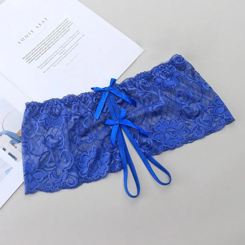 Sexy Lingerie Erotic Open Crotch Panties for Women Panties Lace Transparent Crotchless Underwear Underpants Lace Sexy G-String