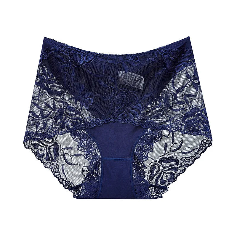 Sexy Lace Panties Women's Underwear   Female Underpants    Comfy  Elegant Briefs Transparent  Light Breathable   Lingerie