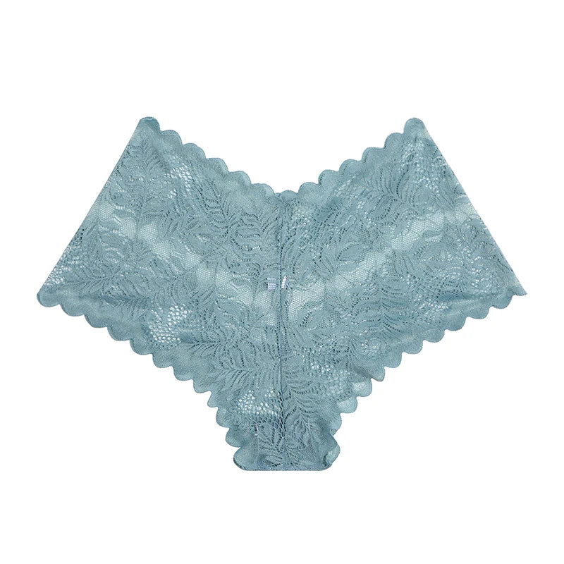 3PCS Underwear Women Sexy Lace Women Panties Seamless Hollow Out Briefs Transparent Female Underwear Breathable Lingerie