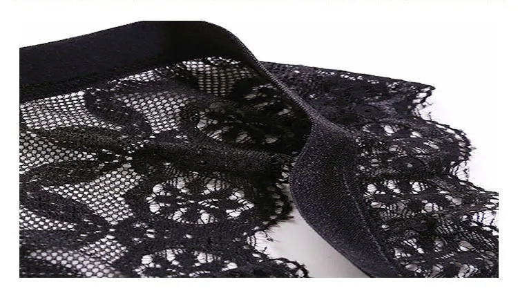 Sexy Transparent Lace Lady thong Solid Color Women's Underwear Buttocks Big Bow Decoration T-back Temptation Mesh Female T-pants