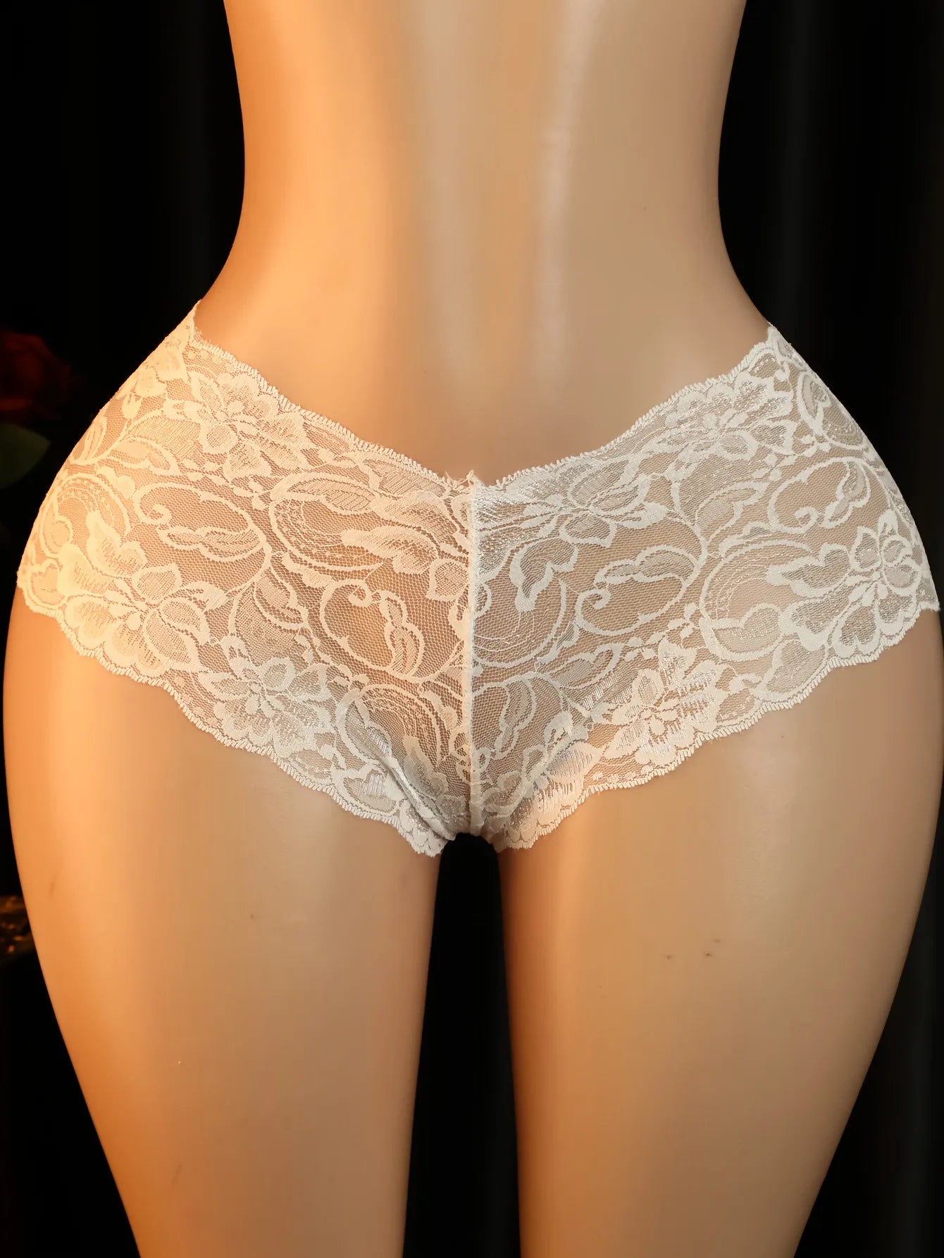 Sexy Mesh Lace Panties Women Strings Floral Transparent Thongs Low Waist Briefs Women Underwear for Ladies Erotic Sexy Lingerie