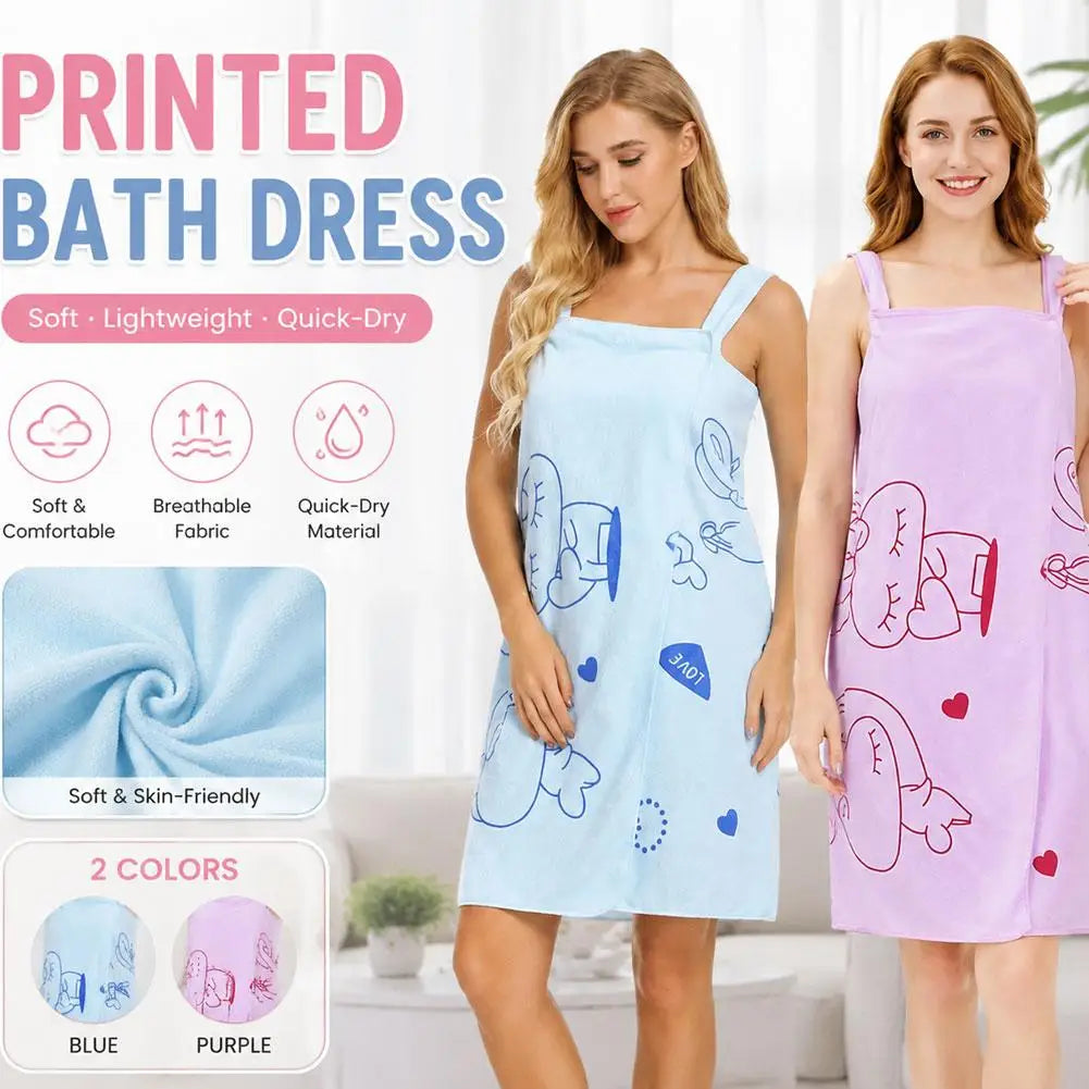 Womens Bath Towels Girls Wearable 80*135Cm Fast Drying Bathing Beach Spa Bathrobes Wash Clothing, Shower Bath And Gym Towel