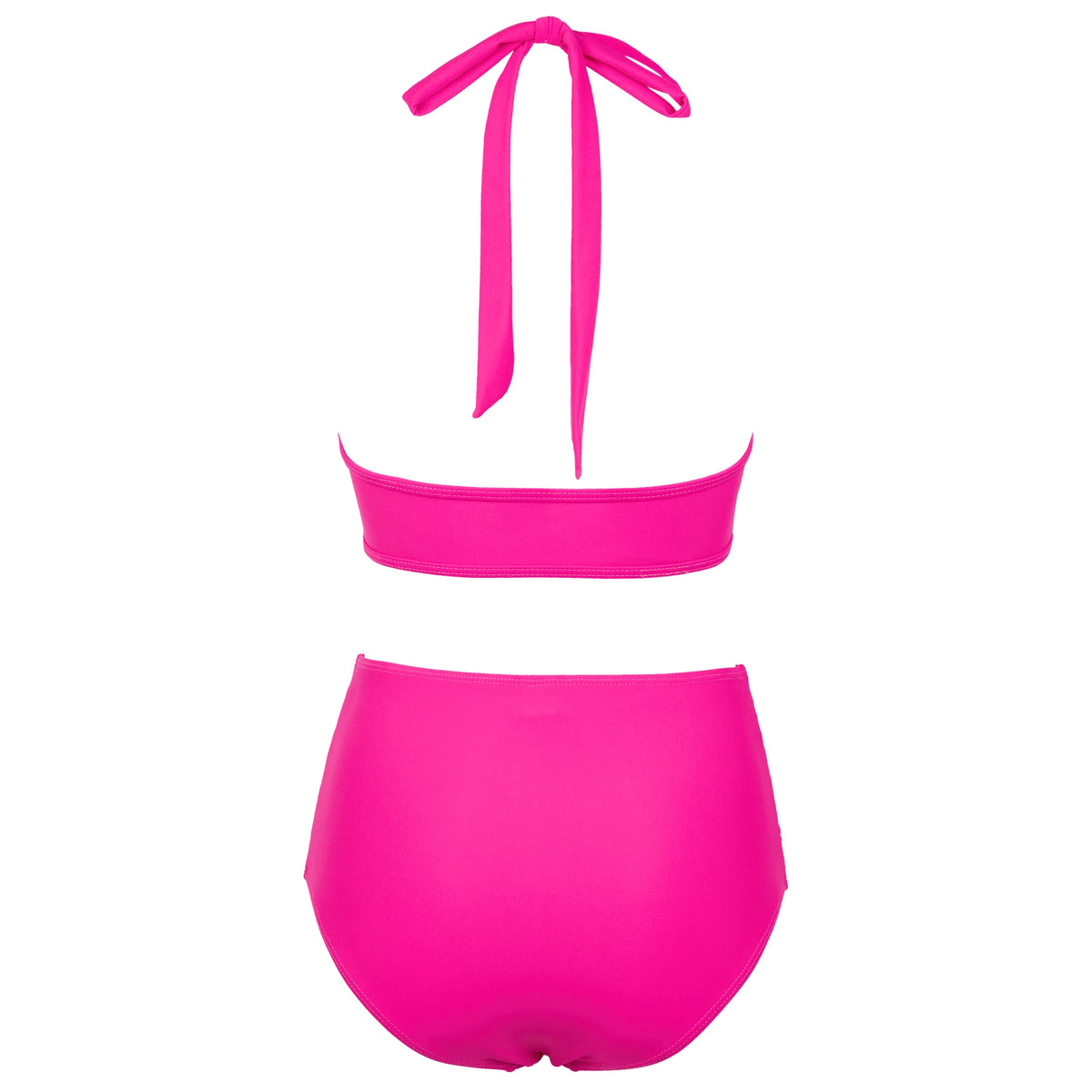 Women High Waist Bikini Set Two Piece Beachwear Summer Beach Vacation Swimwear Swimsuit Push Up Bathing Suits Female