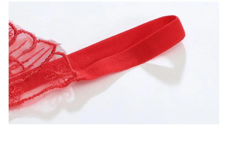 Women Sexy Lingerie Thong Open Panties Crotch Lace T-back Bow Underwear Crotchless Pants Open Back Underpants Briefs