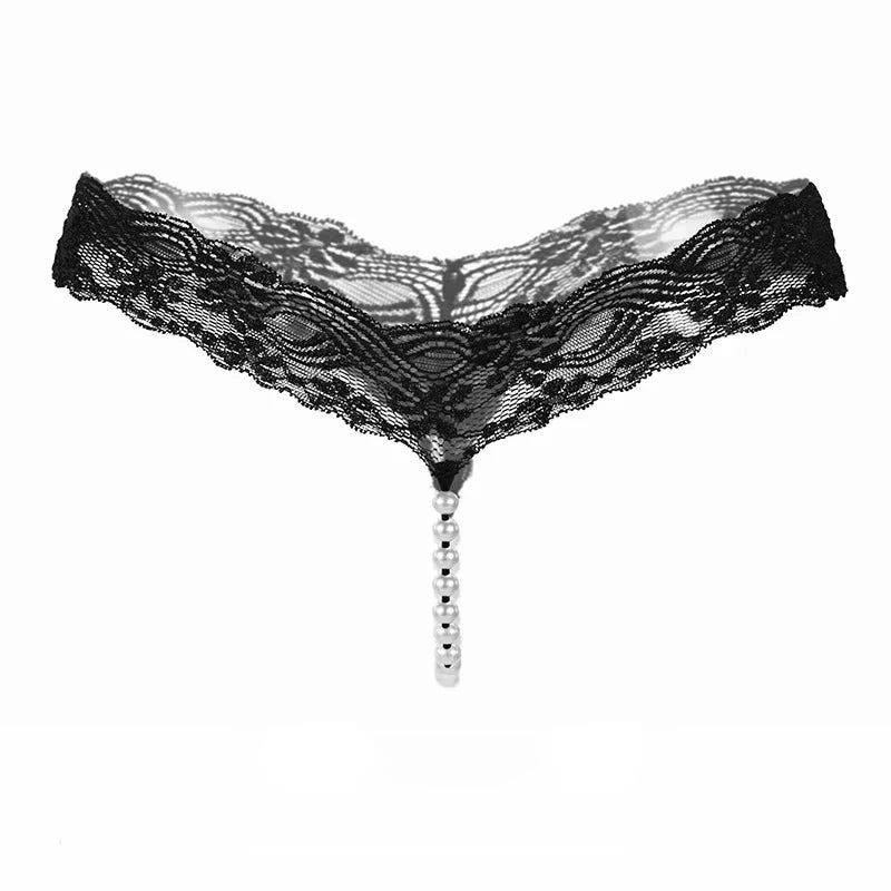 Intimates Sexy Panties For Women Low Rise Erotic Thong Open Hips Underwear Lace Can Be Inserted Into Briefs Crotchless Lingerie