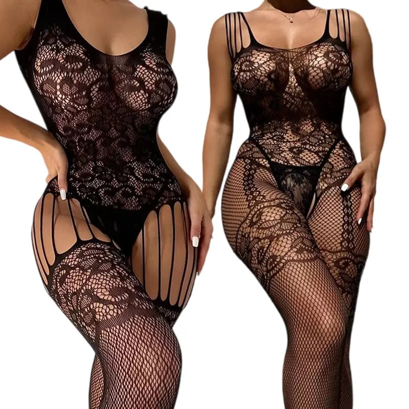 Sexy Clothes For Women Sexy Toysfor Woman Teddy Underwear Bodysuit Erotic Open Crotch Body Lingerie Fishnet Tight Porn Bondage