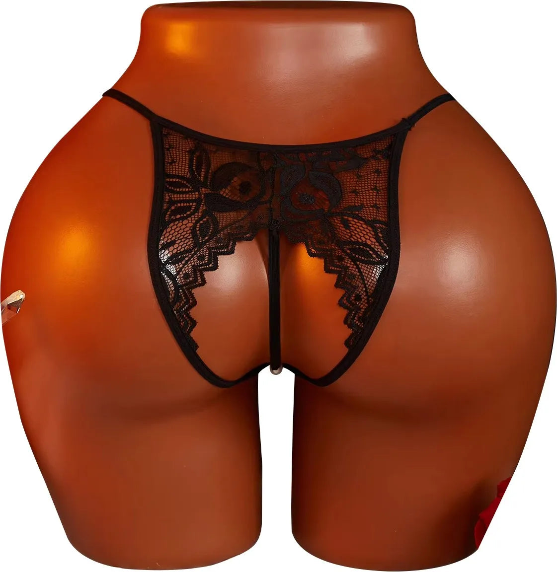 Intimates Sexy Panties For Women Low Rise Erotic Thong Open Hips Underwear Lace Can Be Inserted Into Briefs Crotchless Lingerie