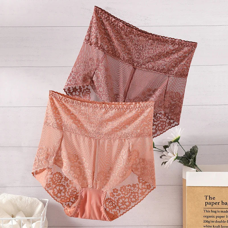 New Sexy Women Underwear High Quality Luxury Lace Ladies Panties Seamless  Female Briefs Lingerie Intimates Transparent