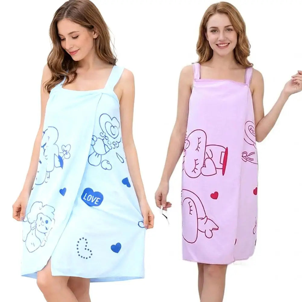 Womens Bath Towels Girls Wearable 80*135Cm Fast Drying Bathing Beach Spa Bathrobes Wash Clothing, Shower Bath And Gym Towel