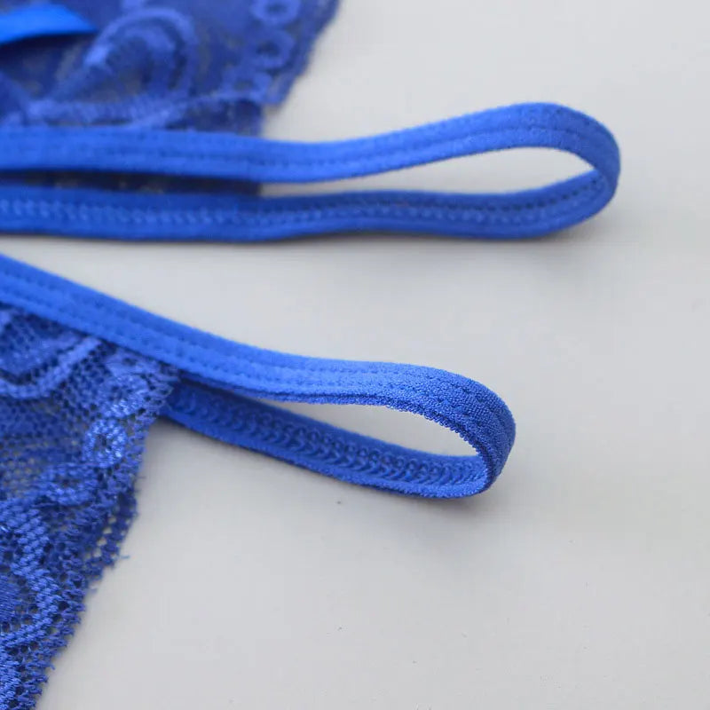 Sexy Lingerie Erotic Open Crotch Panties for Women Panties Lace Transparent Crotchless Underwear Underpants Lace Sexy G-String