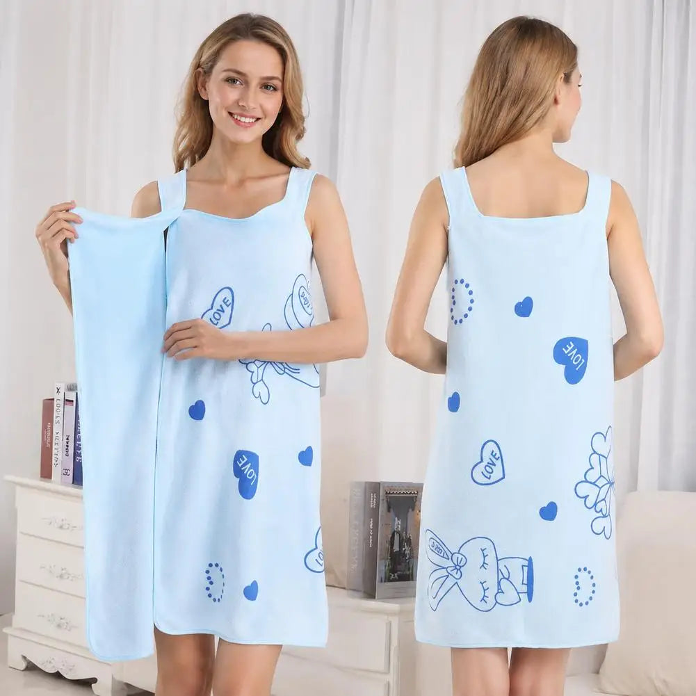 Womens Bath Towels Girls Wearable 80*135Cm Fast Drying Bathing Beach Spa Bathrobes Wash Clothing, Shower Bath And Gym Towel
