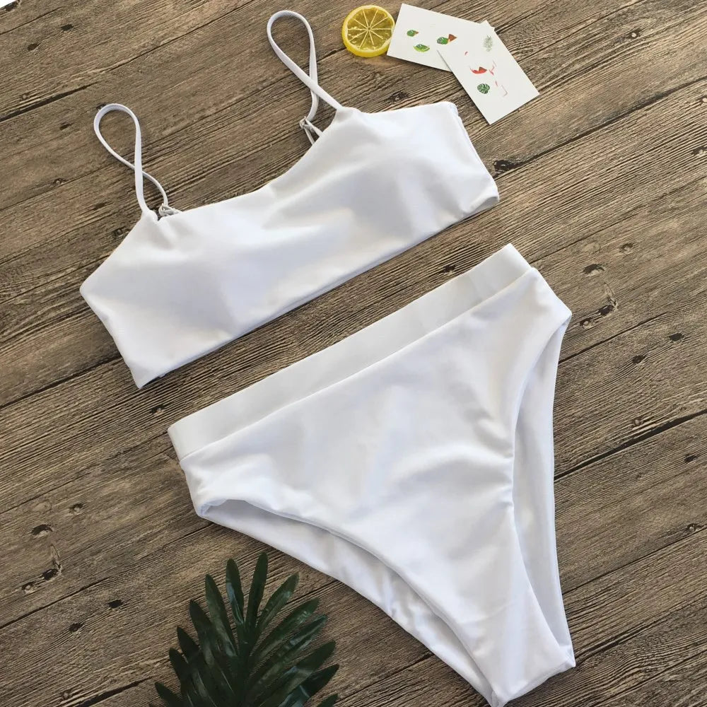 Womens Sexy Bikini Set High Waist Bikinis Bathing Suits Beach Bikini for Women Swimwear Female Push Swimsuit Bikinis