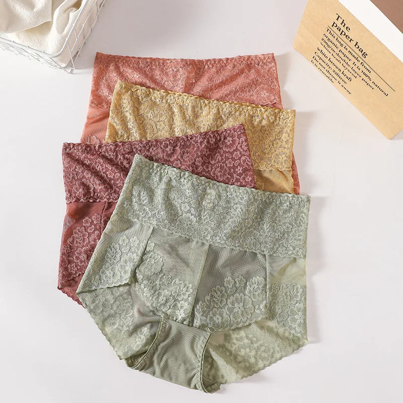 New Sexy Women Underwear High Quality Luxury Lace Ladies Panties Seamless  Female Briefs Lingerie Intimates Transparent